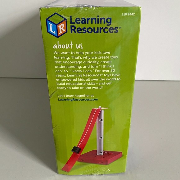 Simple Machines STEM Kids Physics 5-in1 Set Learning Resources 63 Pieces NEW - Picture 4 of 6